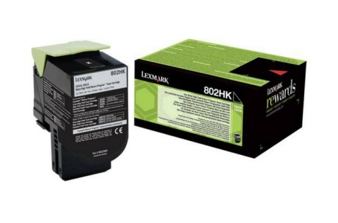 Oryginalny Toner Black Lexmark CX410, CX510 (80C2HK0)