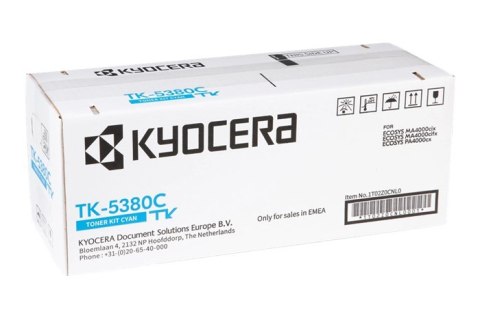 Oryginalny Toner Cyan Kyocera MA4000, PA4000 (TK5380C, TK-5380C, 1T02Z0CNL0)