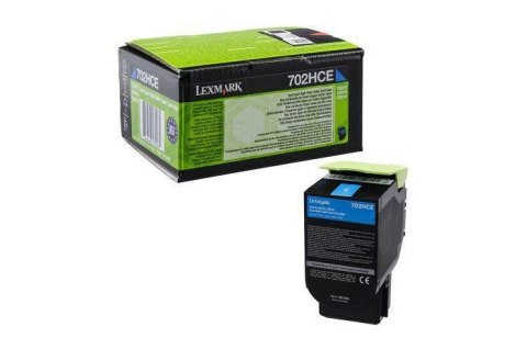 Oryginalny Toner Cyan Lexmark CS310, CS410, CS510 (70C2HCE)