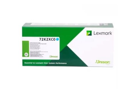 Oryginalny Toner Cyan Lexmark CS820 (72K2XC0)