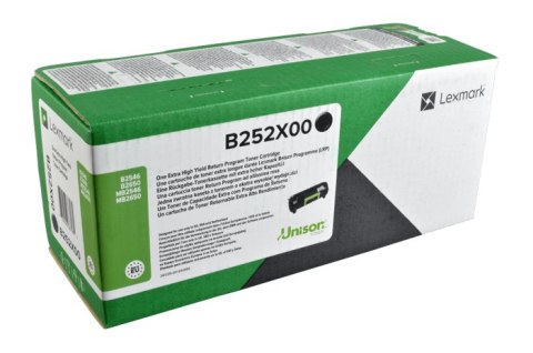 Oryginalny Toner Czarny Lexmark B2546, MB2546, B2650, MB2650 (B252X00)