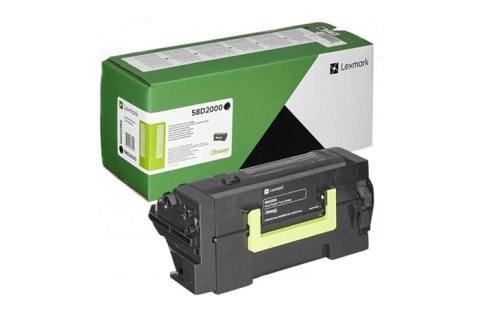 Oryginalny Toner Czarny Lexmark MS725, MS823, MS825, MS826, MX722, MX822, MX826 (58D2000)