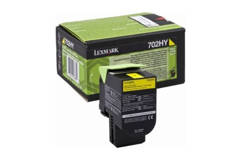 Oryginalny Toner Yellow Lexmark CS310, CS410, CS510 (70C2HY0)