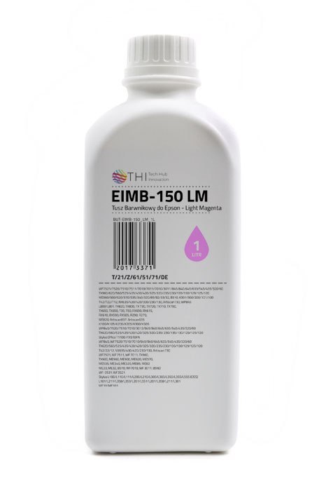 Butelka Light Magenta Epson 1L Tusz Barwnikowy (Dye) INK-MATE EIMB150 THI