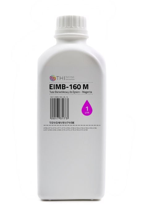 Butelka Magenta Epson 1L Tusz Barwnikowy (Dye) INK-MATE EIMB160 THI Butelka Magenta Epson 1L Tusz Barwnikowy (Dye) INK-MATE EIMB160 THI