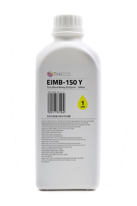 Butelka Yellow Epson 1L Tusz Barwnikowy (Dye) INK-MATE EIMB150 THI