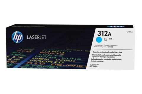 Oryginalny Toner Cyan HP Color LaserJet Pro M476 (312A CF381A)