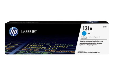 Oryginalny Toner Cyan HP LaserJet Pro M251, M276 (131A CF211A)