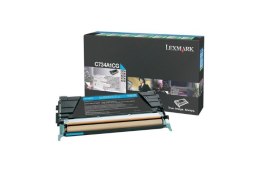 Oryginalny Toner Cyan Lexmark C734, C736, X734, X736, X738 (C734A1CG)