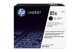 Oryginalny Toner Czarny HP LaserJet Enterprise M605, M606, M630 (81X CF281X)