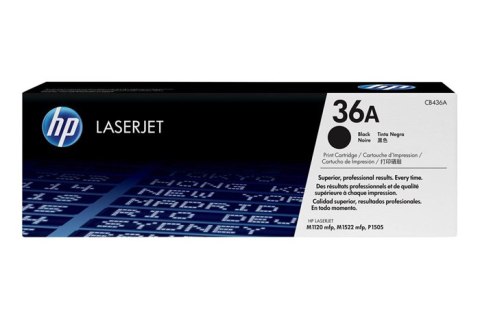 Oryginalny Toner Czarny HP LaserJet M1120, M1522, P1505 (36A CB436A)