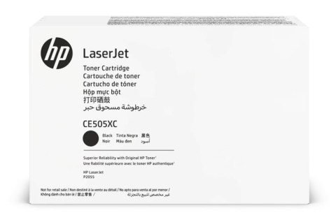 Oryginalny Toner Czarny HP LaserJet P2055 (05XC CE505XC), kompatybilne z CE505X