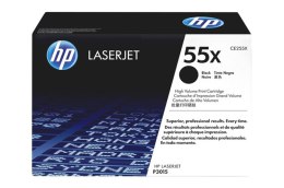 Oryginalny Toner Czarny HP LaserJet P3015 (55X CE255X)