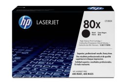 Oryginalny Toner Czarny HP LaserJet Pro 400 M401, M425 (80X CF280X)