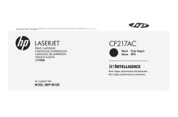 Oryginalny Toner Czarny HP LaserJet Pro M102, M130 (17A CF217AC), kompatybilne z CF217A