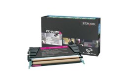 Oryginalny Toner Magenta Lexmark C734, C736, X734, X736, X738 (C734A1MG)