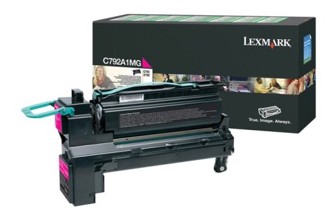 Oryginalny Toner Magenta Lexmark C792, X792 (C792A1MG)