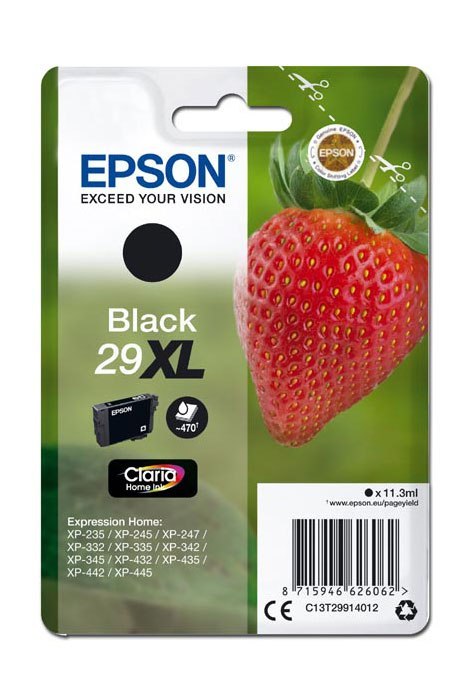 Oryginalny Tusz Black Epson 29XL (T2991, C13T29914012)