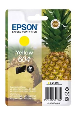 Oryginalny Tusz Yellow Epson 604 (T10G4, C13T10G44010)