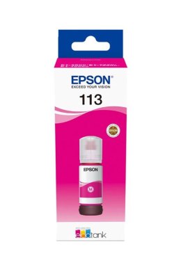 Oryginalny Tusz w butelce Magenta Epson 113 (T06B3, C13T06B340)