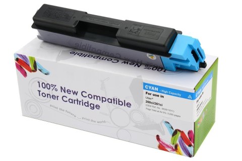 PRODUKT NA ZAMÓWIENIE, MOQ: 1SZT; Toner Cartridge Web Cyan UTAX 260 zamiennik 652611011 Cartridge Web