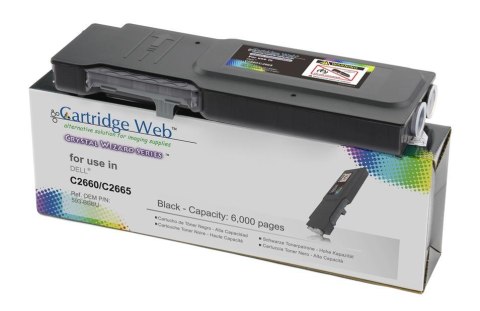 Toner Cartridge Web Black Dell 2660 zamiennik 593-BBBU Cartridge Web