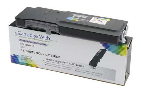 Toner Cartridge Web Black Dell 3760 zamiennik 593-11119 Cartridge Web