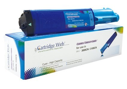 Toner Cartridge Web Cyan Dell 3000 zamiennik 593-10061 Cartridge Web