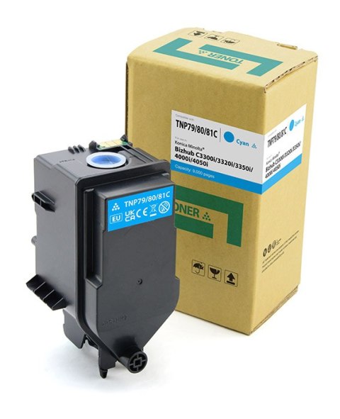 Toner Cartridge Web Cyan Minolta Bizhub TNP81C zamiennik AAJW451, AAJW4D2 Cartridge Web Toner Cartridge Web Cyan Minolta Bizhub TNP81C zamiennik AAJW451, AAJW4D2 Cartridge Web