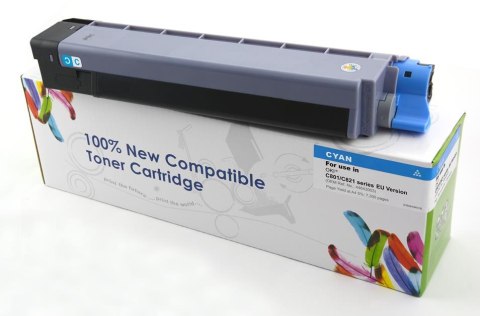 Toner Cartridge Web Cyan OKI C801/C821 zamiennik 44643003 Cartridge Web