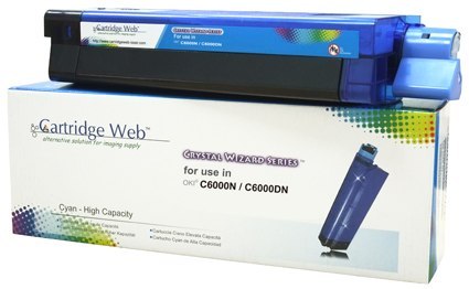 Toner Cartridge Web Cyan OKI C8600/C8800 zamiennik 43487711 Cartridge Web