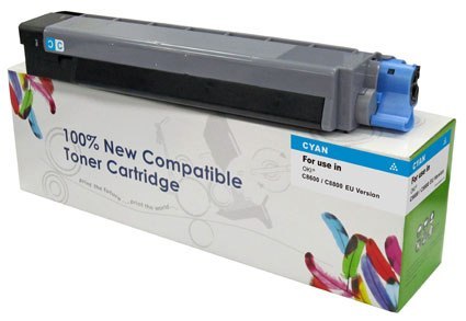 Toner Cartridge Web Cyan OKI ES8460 zamiennik 44059231 Cartridge Web