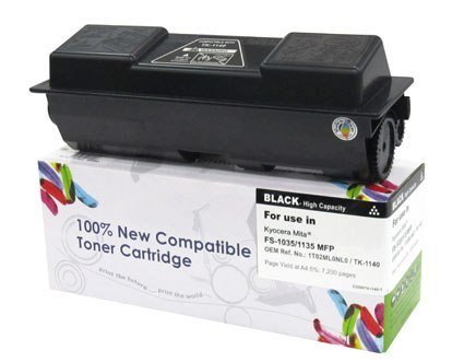 Toner Cartridge Web Czarny Kyocera TK1140 zamiennik TK-1140 Cartridge Web