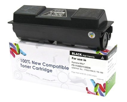 Toner Cartridge Web Czarny Kyocera TK160 zamiennik TK-160 Cartridge Web