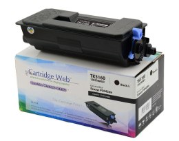 Toner Cartridge Web Czarny Kyocera TK3160 zamiennik TK-3160 (z pojemnikiem na zużyty toner WASTE BOX) Cartridge Web