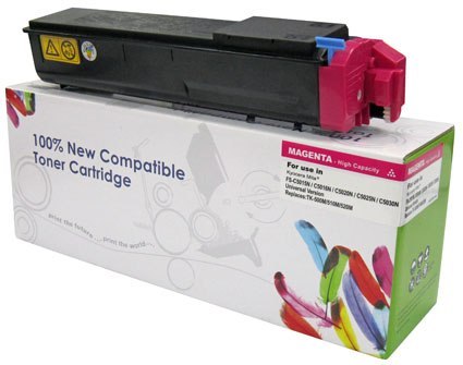 Toner Cartridge Web Magenta Kyocera TK500/TK510/TK520 zamiennik TK-500M/TK510M/TK520M Cartridge Web