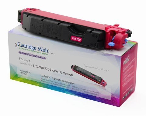 Toner Cartridge Web Magenta Kyocera TK5160 zamiennik TK-5160M Cartridge Web