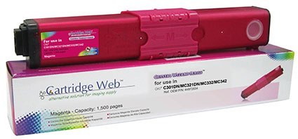 Toner Cartridge Web Magenta OKI C301 zamiennik 44973534 Cartridge Web