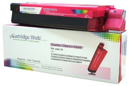 Toner Cartridge Web Magenta OKI C3100/C5100/C5450 zamiennik 42804514/42127406/42127455 Cartridge Web