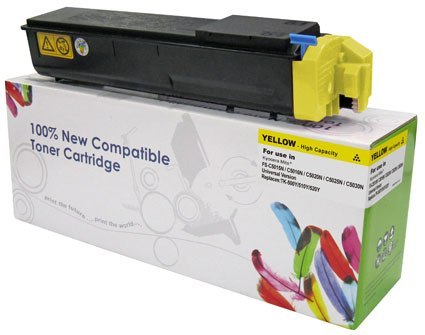 Toner Cartridge Web Yellow Kyocera TK500/TK510/TK520 zamiennik TK-500Y/TK510Y/TK520Y Cartridge Web