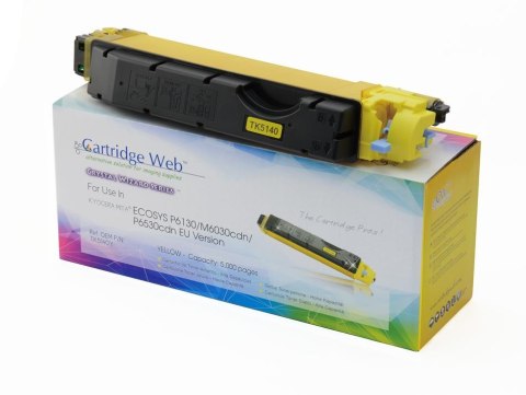 Toner Cartridge Web Yellow Kyocera TK5140 zamiennik TK-5140Y Cartridge Web