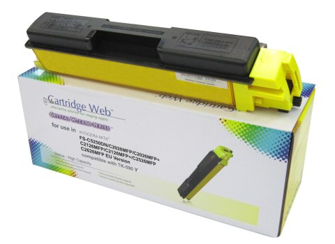 Toner Cartridge Web Yellow Kyocera TK590 zamiennik TK-590Y Cartridge Web