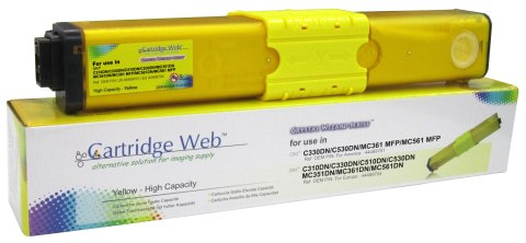 Toner Cartridge Web Yellow OKI C310 zamiennik 44469704 Cartridge Web