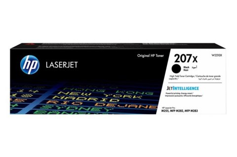 Oryginalny Toner Black HP Color LaserJet Pro M255, MFP M282, MFP M283, M283 (207X W2210X) Oryginalny Toner Black HP Color LaserJet Pro M255, MFP M282, MFP M283, M283 (207X W2210X)