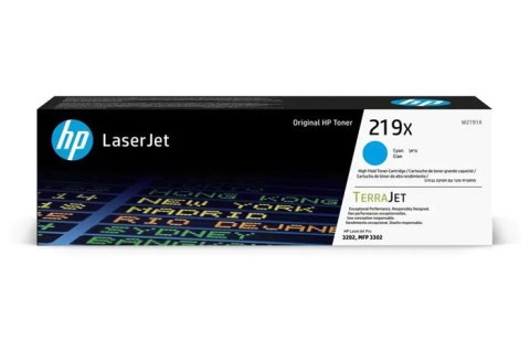 Oryginalny Toner Cyan HP Color LaserJet Pro 3202, 3302 (219X W2191X)