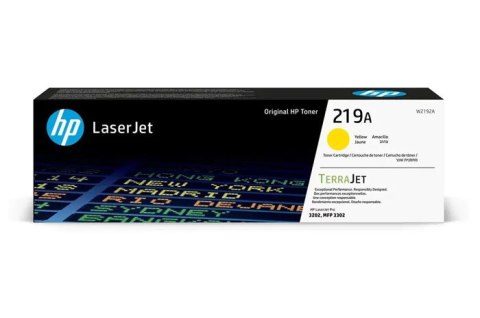 Oryginalny Toner Yellow HP Color LaserJet Pro 3202, 3302 (219A W2192A)