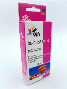 Tusz Wox Magenta CANON CLI 551M zamiennik CLI551M (6510B001) Wox