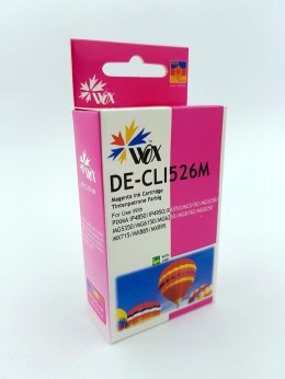 Tusz Wox Magenta Canon CLI 526M zamiennik CLI526M Wox