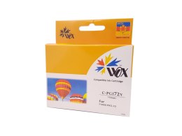 Tusz Wox Yellow Canon PGI72Y zamiennik 6406B001 PGI-72Y Wox