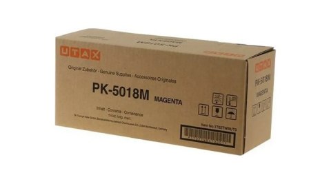 Oryginalny Toner Magenta UTAX PC3562 PK-5018M, PK5018M (1T02TWBUT0, 1T02TWBTA0)
